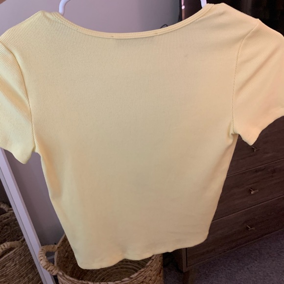 Aritzia Wilfred Free Only Tie-Front T-Shirt - Picture 2 of 6